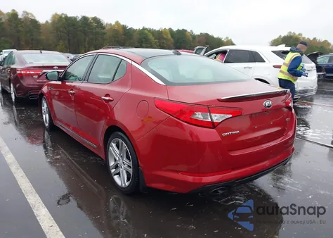 2013 Kia Optima Sx from USA, damaged, VIN 5XXGR4A60DG121839